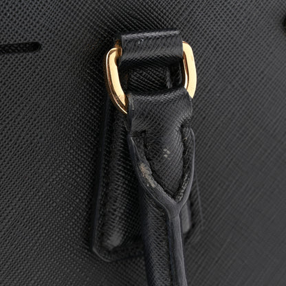 Prada Saffiano Medium Galleria Double Zip Tote Black 12 of 14