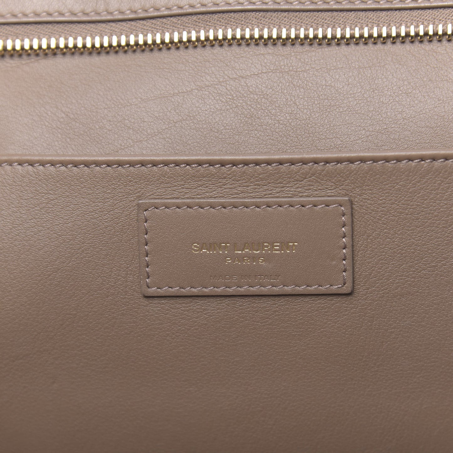 Calfskin Suede Small Monogram Downtown Cabas Taupe