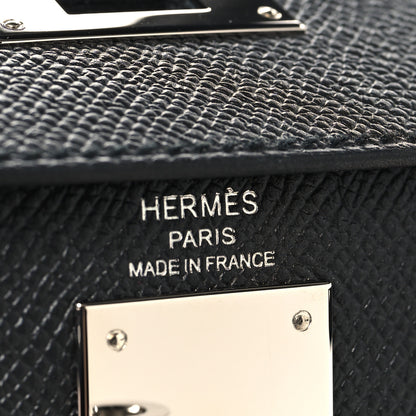 Hermes Epsom Kelly Sellier 28 Black 6 of 13