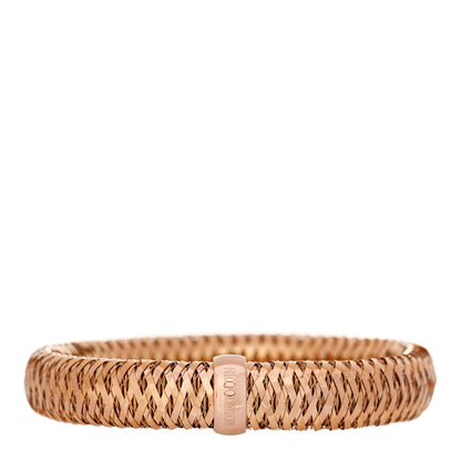 Roberto Coin 18K Rose Gold Primavera Flex Bangle Bracelet 1 of 4