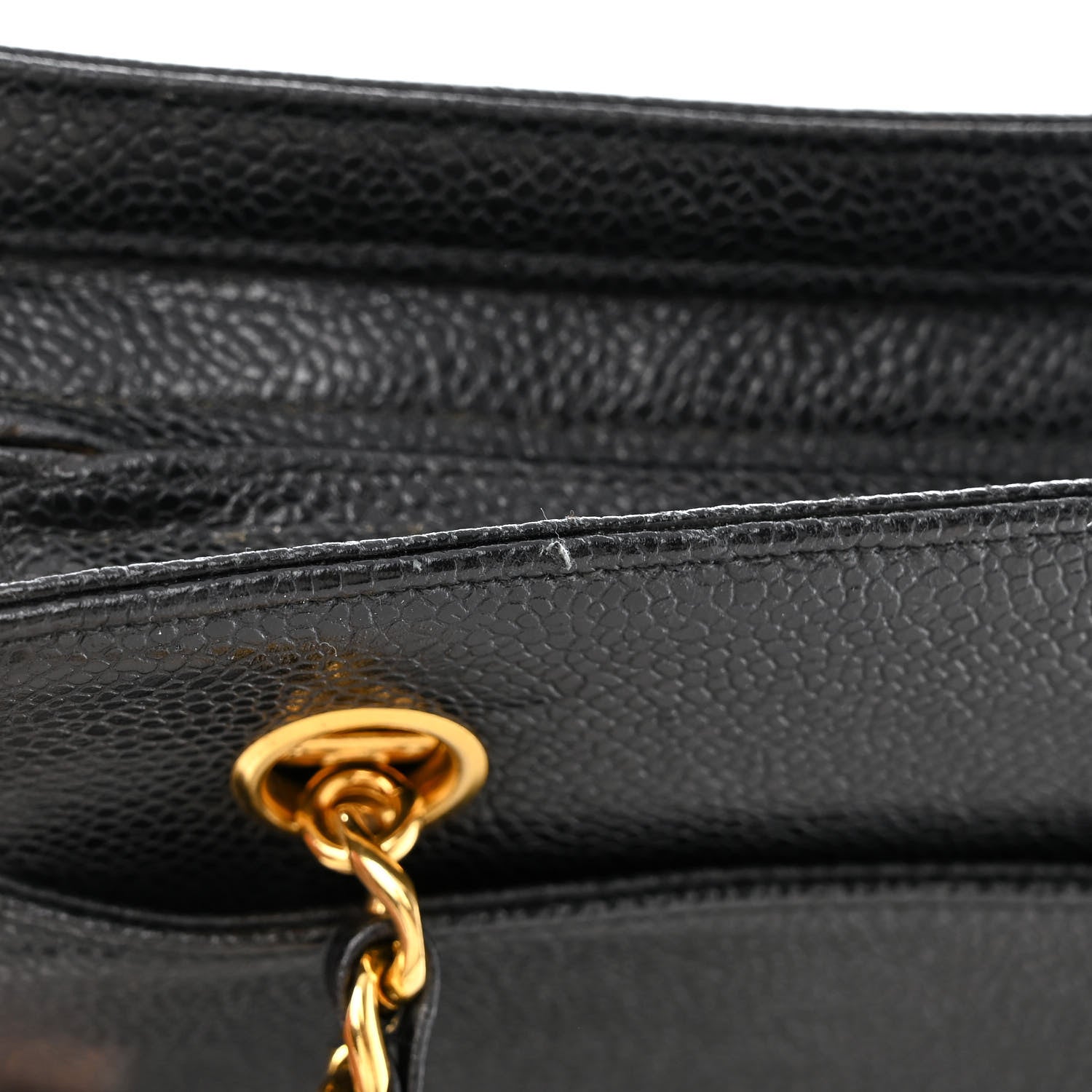 Chanel Caviar CC Shoulder Bag Black 13 of 16