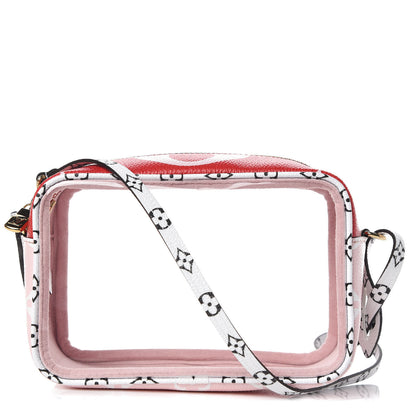 Louis Vuitton Monogram Giant Beach Pouch Rouge 1 of 9