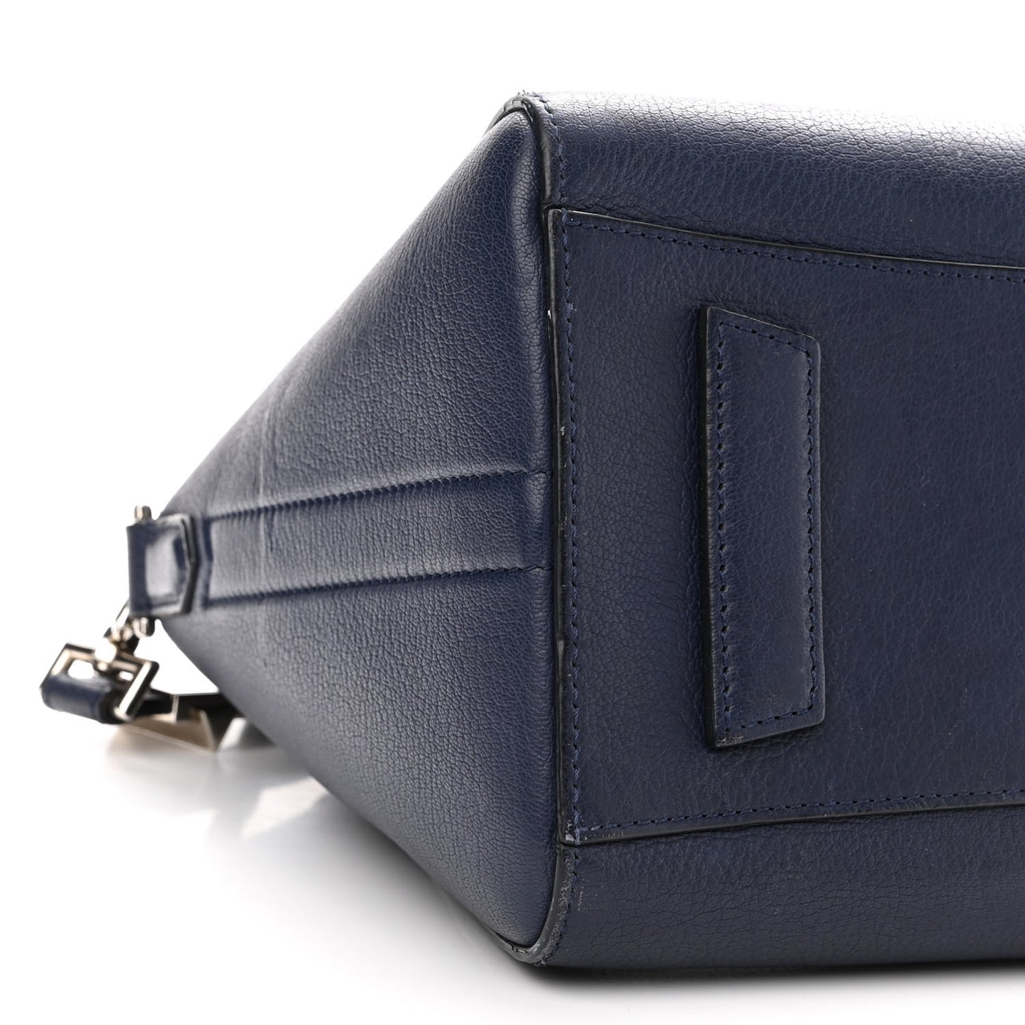 Sugar Goatskin Small Antigona Navy