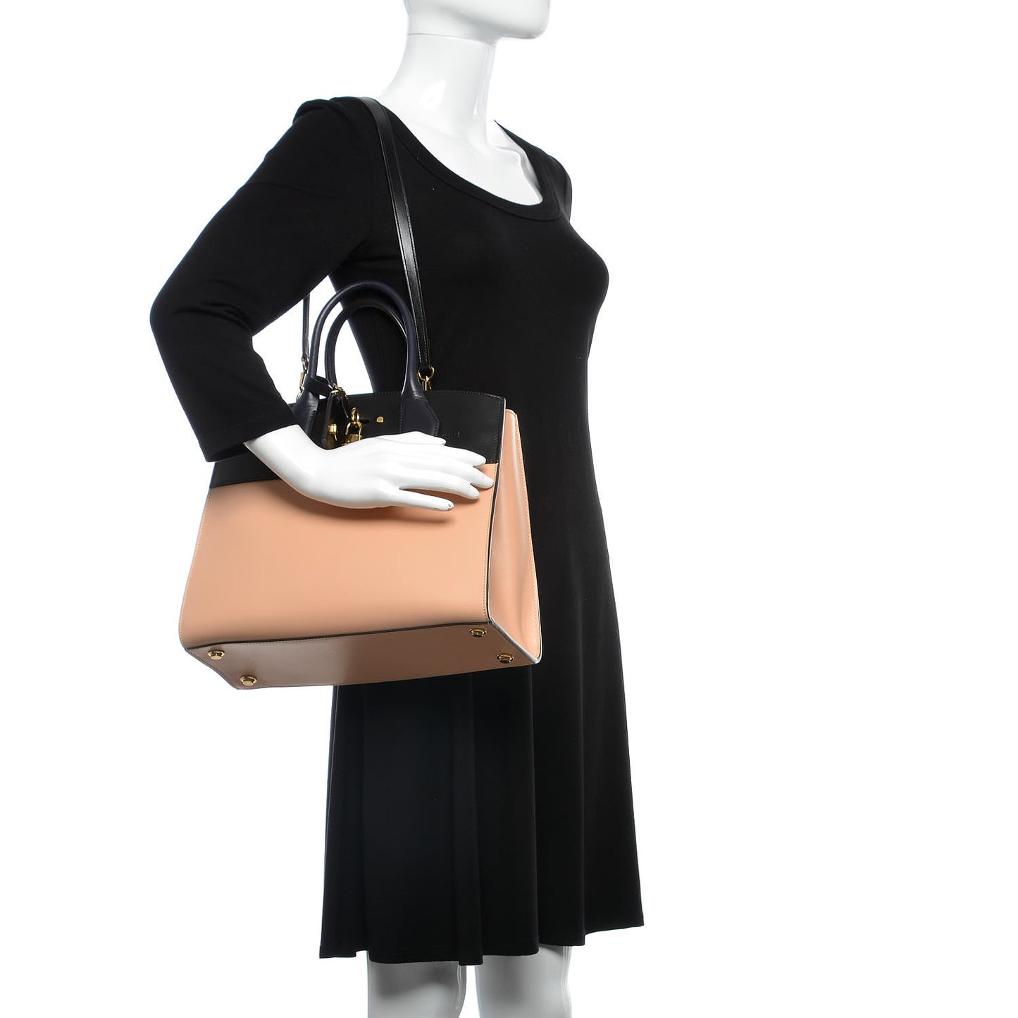 Calfskin City Steamer MM Vanilla Black