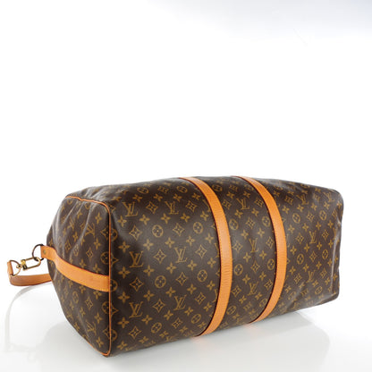 Louis Vuitton Monogram Keepall Bandouliere 55 4 of 10