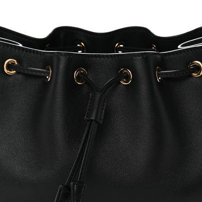 Prada Soft Calfskin Mini Darling Bucket Bag Black 7 of 10