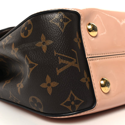 Louis Vuitton Patent Calfskin Monogram Cherrywood PM Rose Ballerine 8 of 11