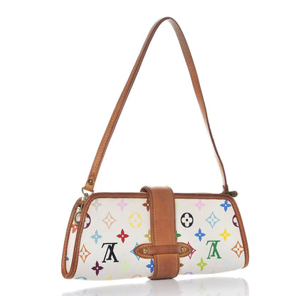 Louis Vuitton Monogram Multicolor Shirley White 4 of 13