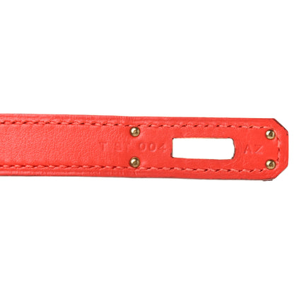 Hermes Swift Kelly Cut Clutch Pochette Capucine 8 of 8