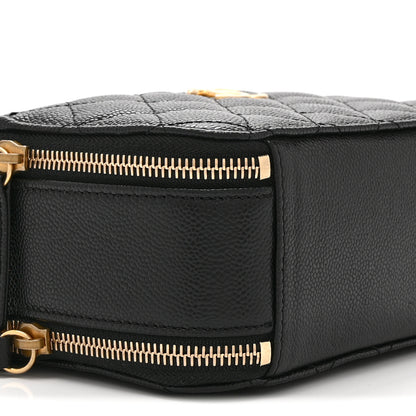 Chanel Caviar Quilted Mini Pick Me Up Vanity Case Black 10 of 11