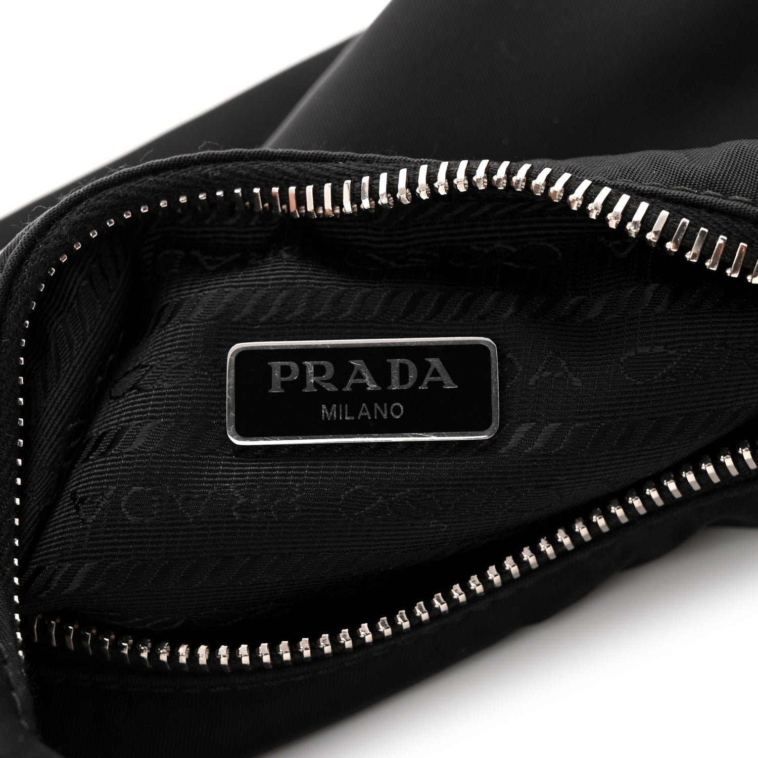 Prada Nylon Re-Edition 2005 Shoulder Bag Black 6 of 11