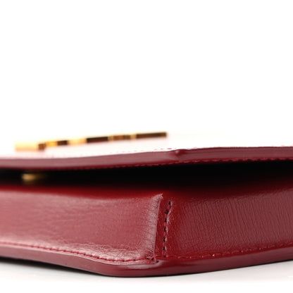 Saint Laurent Smooth Calfskin Monogram Phone Holder Crossbody Opyum Red 10 of 13