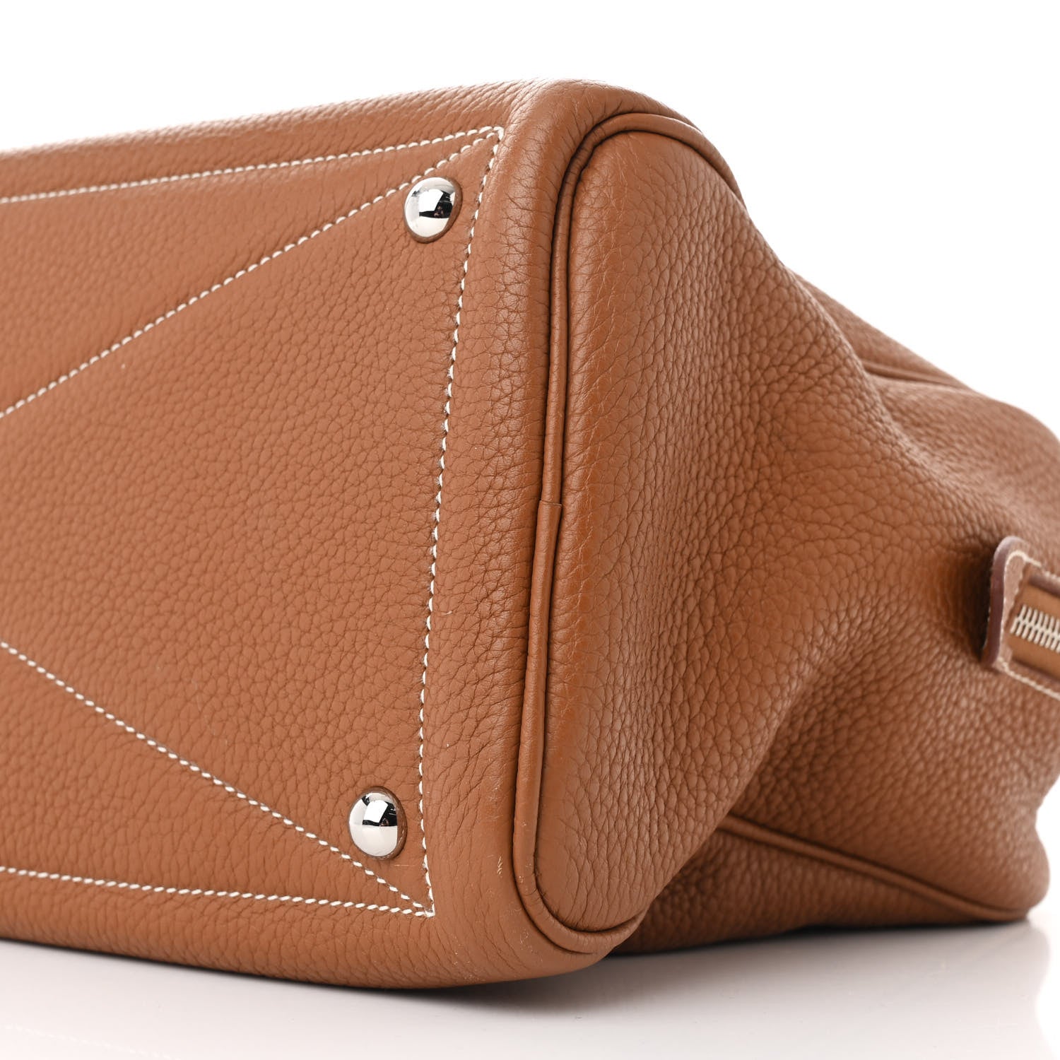 Hermes Taurillon Clemence Victoria II 35 Gold 10 of 10
