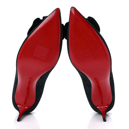 Christian Louboutin Veau Velours Anemosea 554 70 Pumps 39 Marine 6 of 10