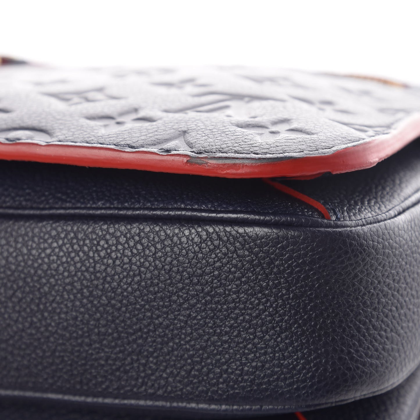 Empreinte Pochette Metis Marine Rouge