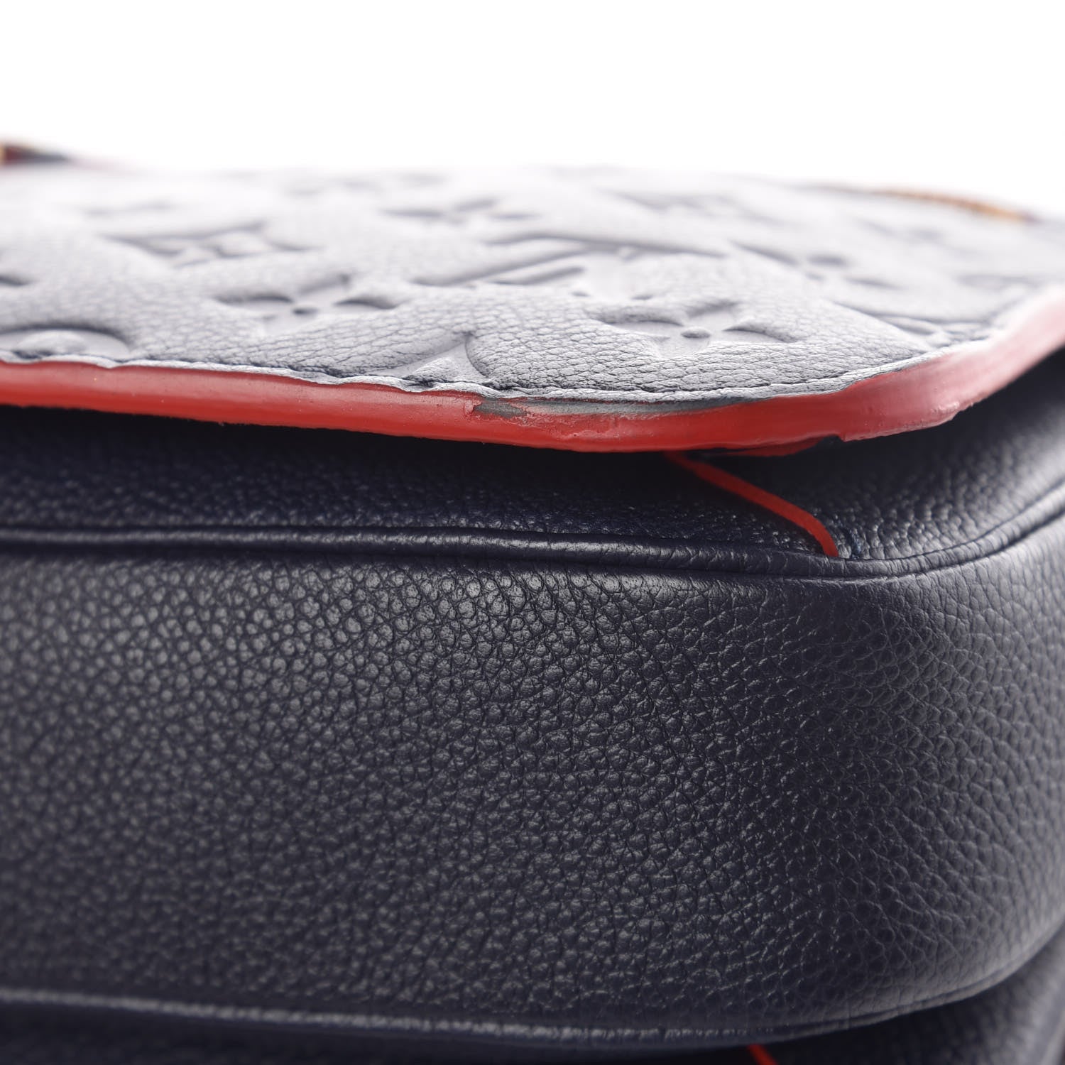 Louis Vuitton Empreinte Pochette Metis Marine Rouge 9 of 10