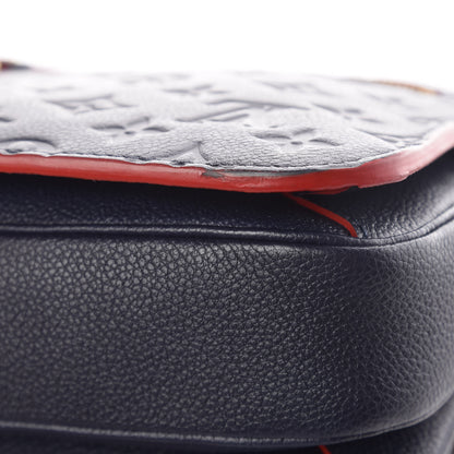 Louis Vuitton Empreinte Pochette Metis Marine Rouge 9 of 10