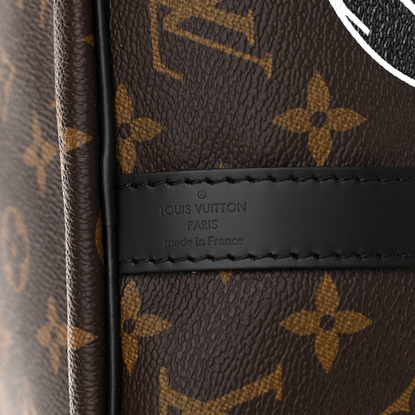Monogram My World Tour Speedy Bandouliere 30 Black