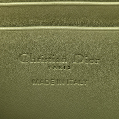Christian Dior Lambskin Cannage Lady Dior Phone Holder Green 6 of 11