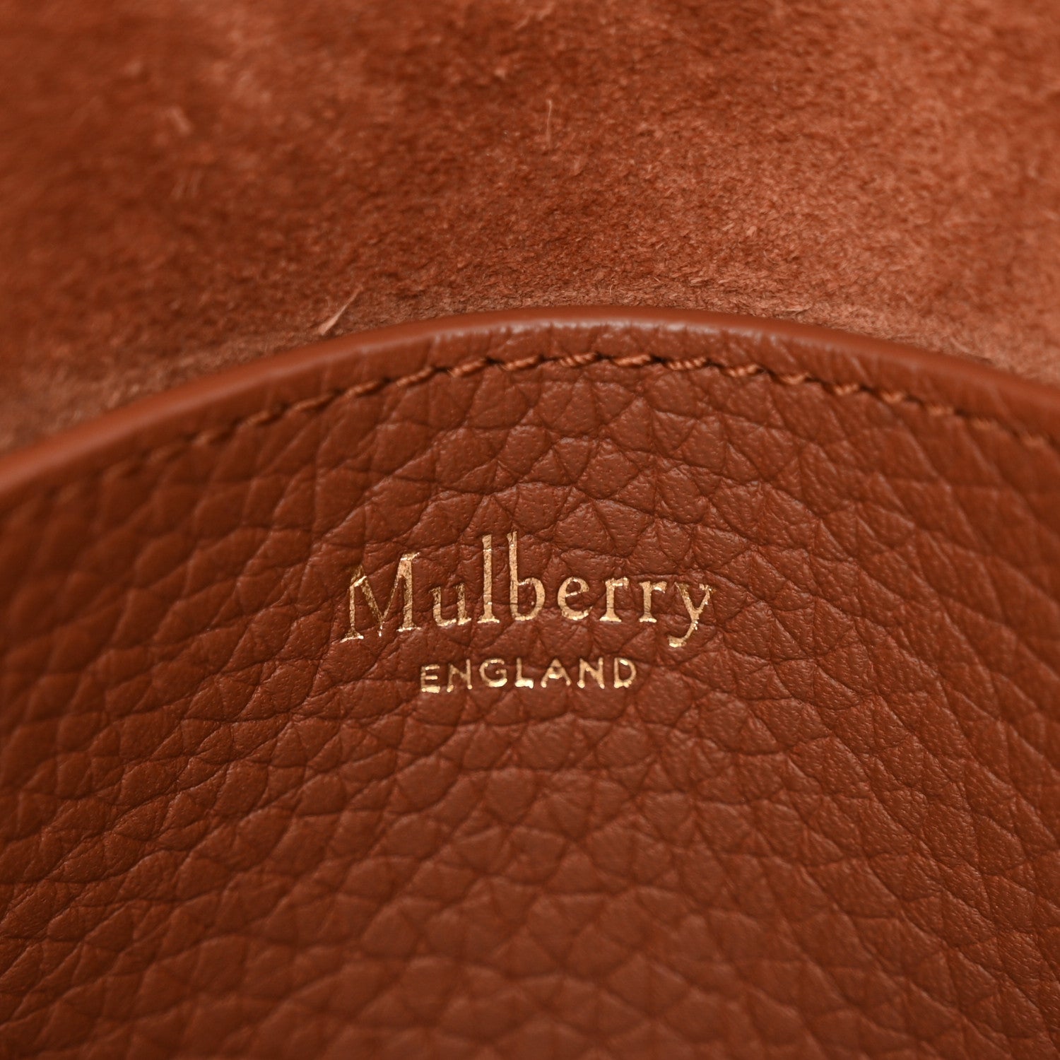 Mulberry Heavy Grain Mini Alexa Chestnut 6 of 10