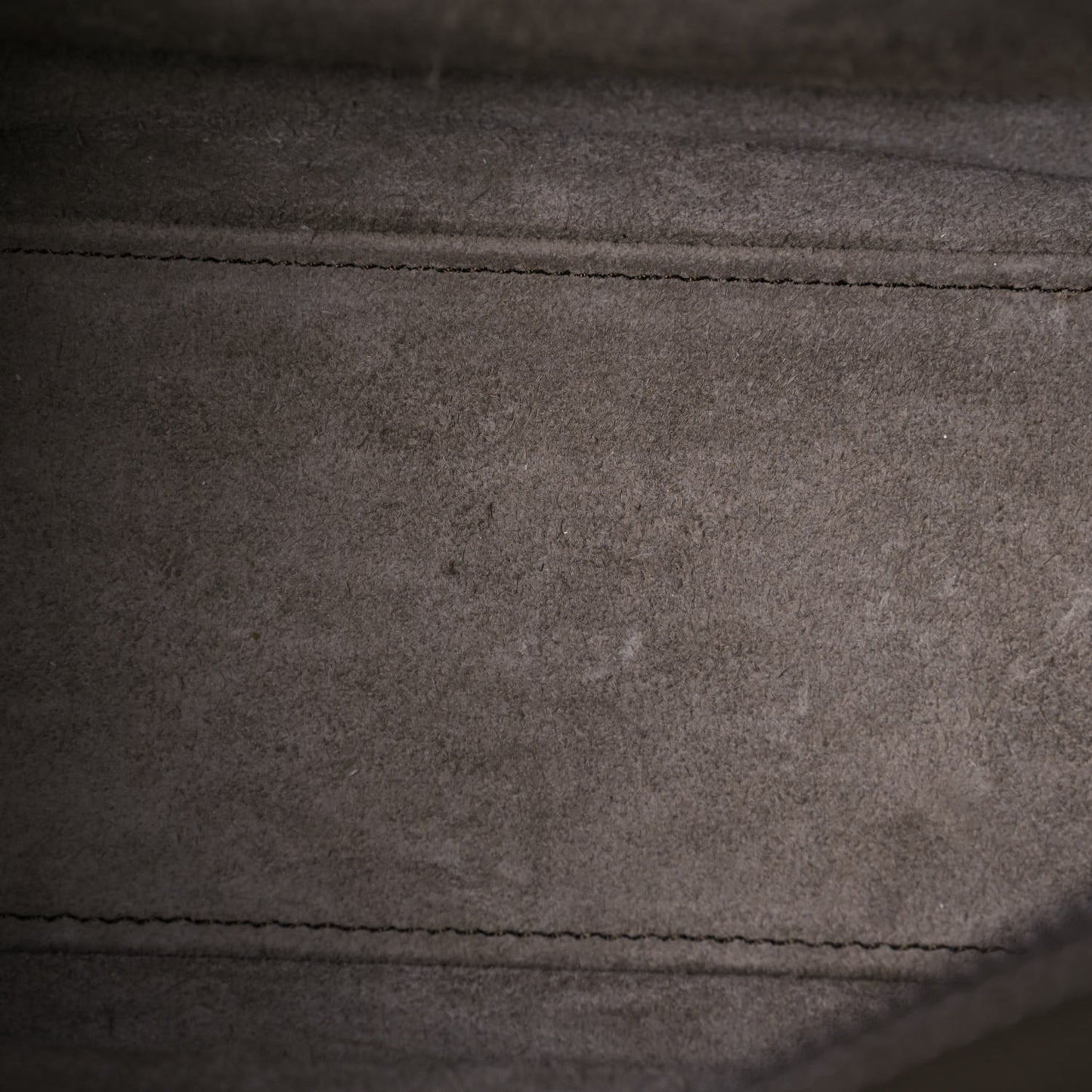 Drummed Calfskin Nano Luggage Souris