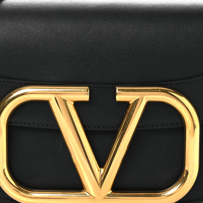Valentino Garavani Smooth Calfskin Supervee Shoulder Bag Black 7 of 13