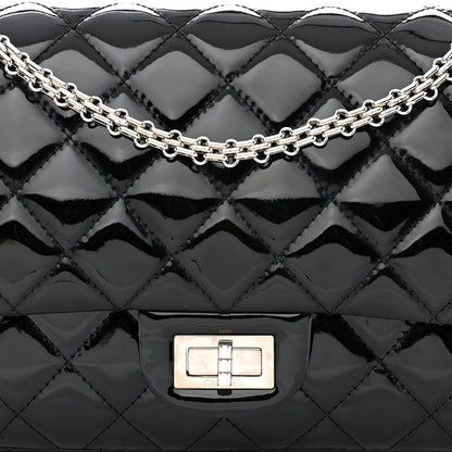 Chanel Patent Quilted 2.55 Reissue 227 Flap Black 8 of 12