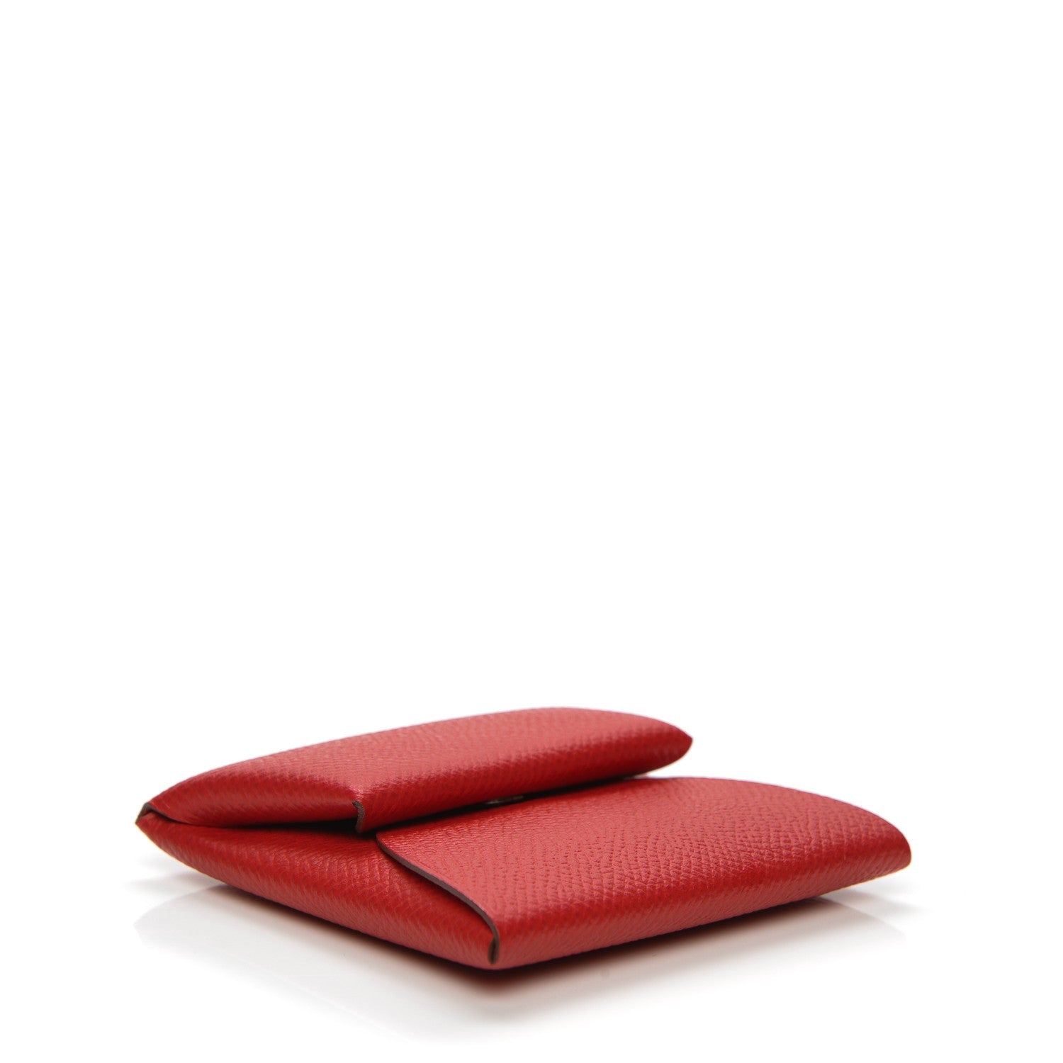 Hermes Epsom Bastia Coin Purse Rouge Casaque 4 of 6