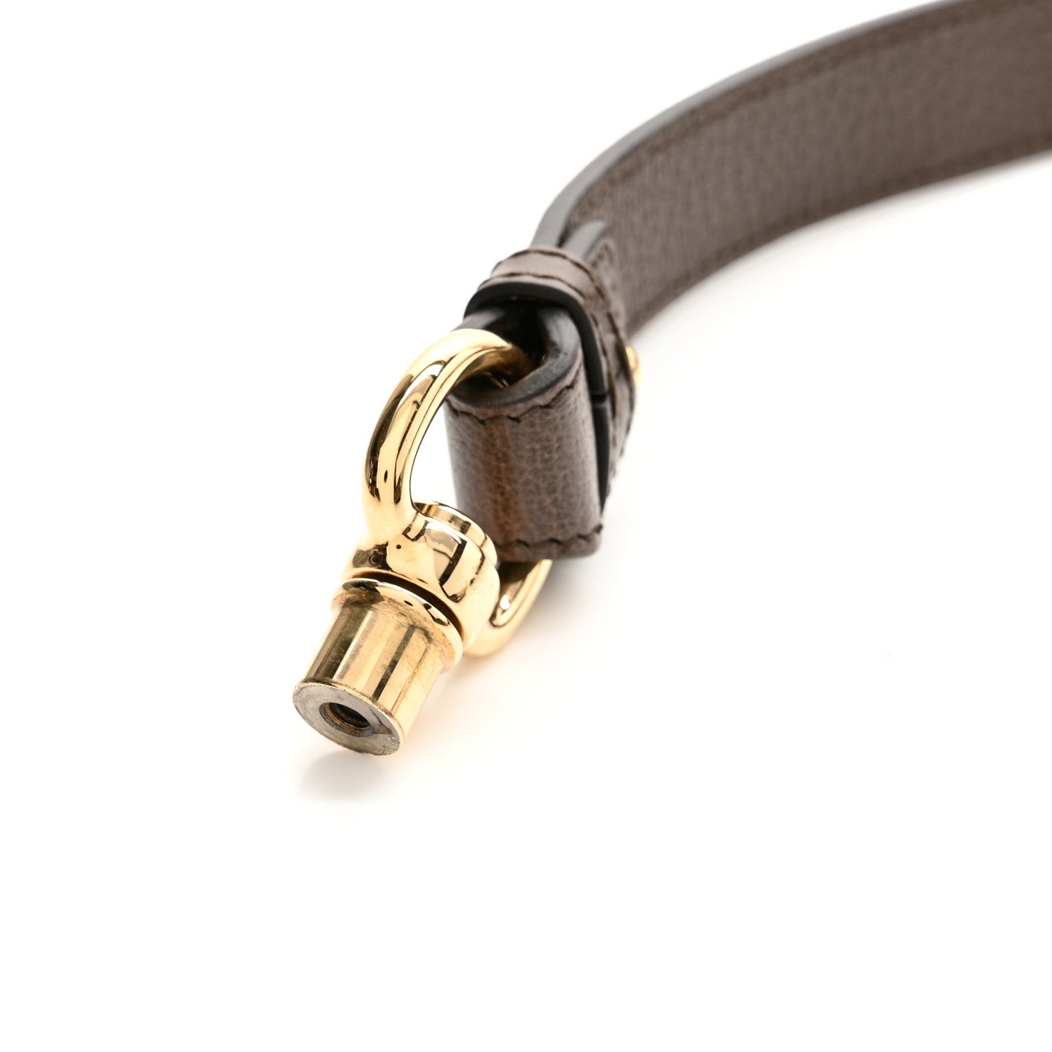 Gucci GG Supreme Monogram Textured Dollar Calfskin Web Medium Blondie Shoulder Flap Bag Beige Ebony New Acero 13 of 15