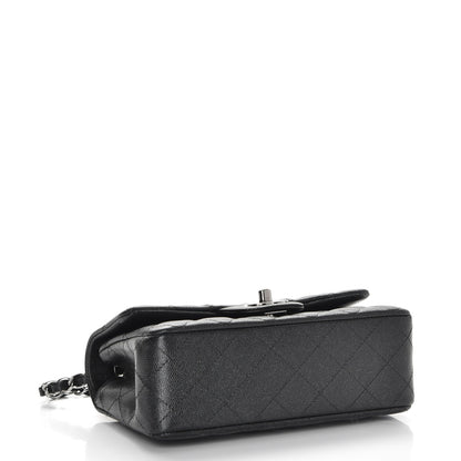 Chanel Iridescent Caviar Quilted Mini Rectangular Flap Black 4 of 8