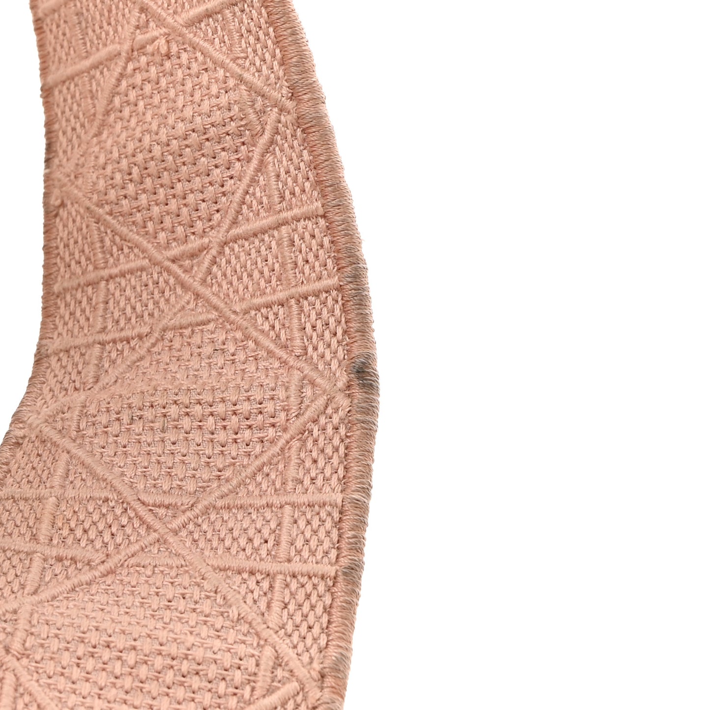 Canvas Embroidered Cannage Medium Lady D-Lite Pink