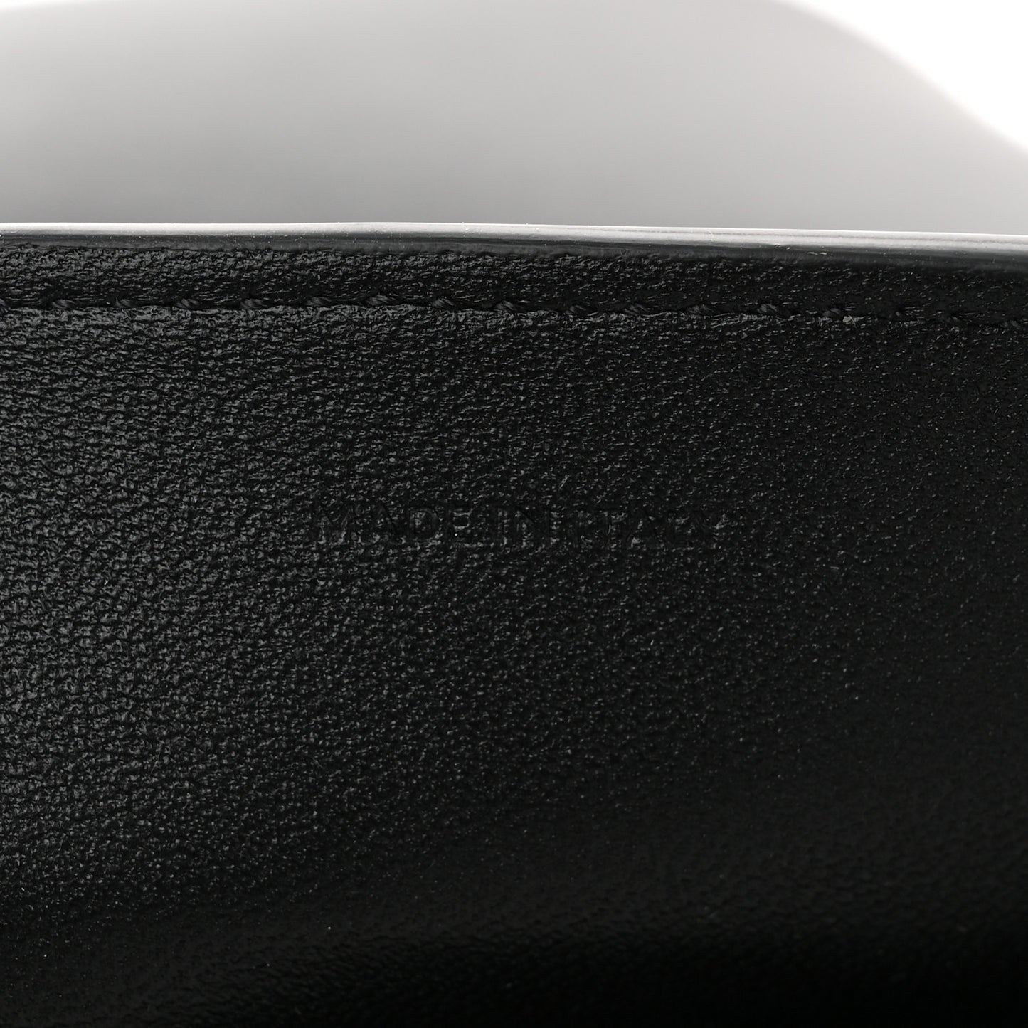 Smooth Calfskin Triomphe Small Louise Bag Black
