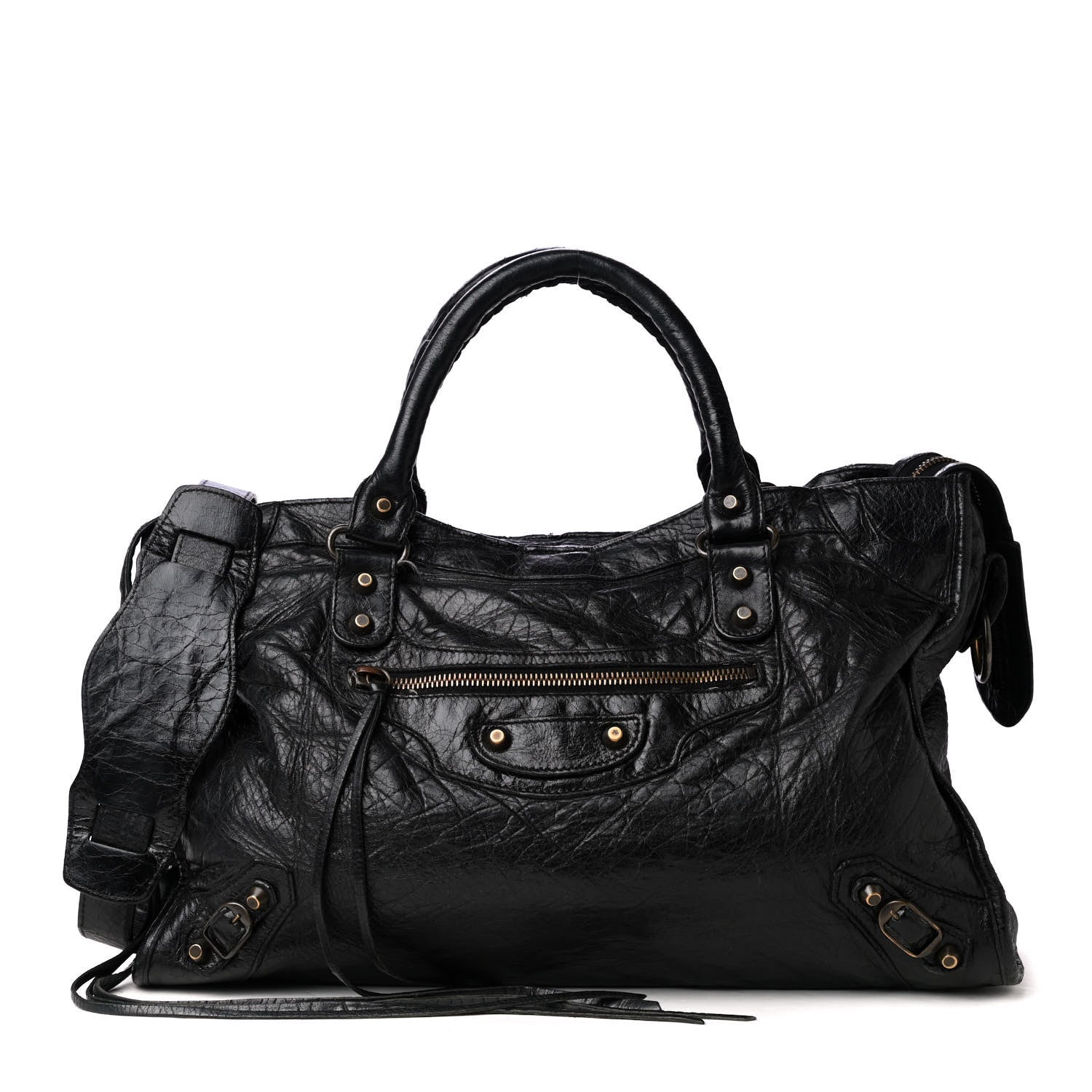 Balenciaga Agneau Classic Hardware City Black 2 of 5
