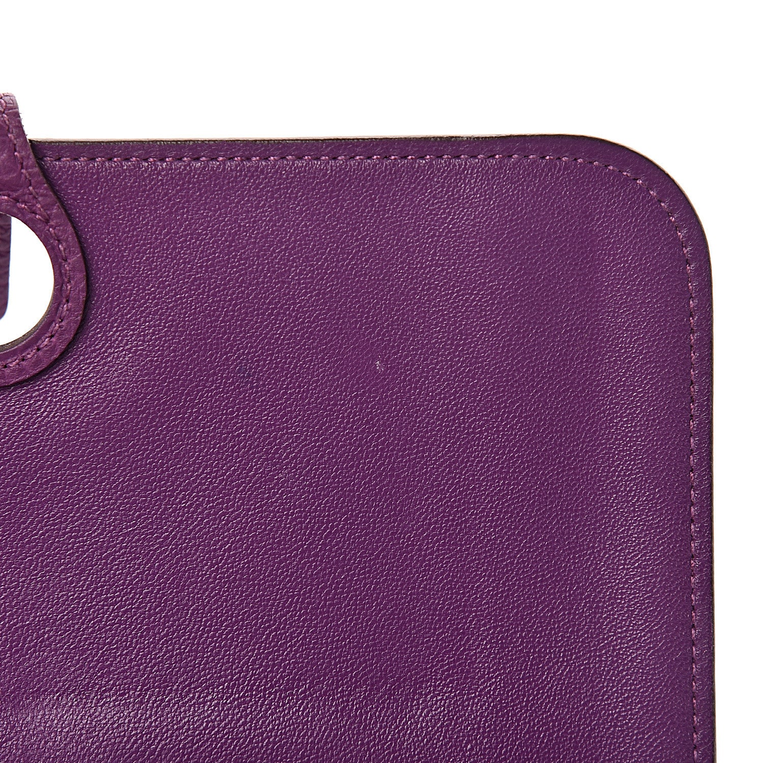 Hermes Togo Dogon Duo Wallet Ultraviolet 15 of 18