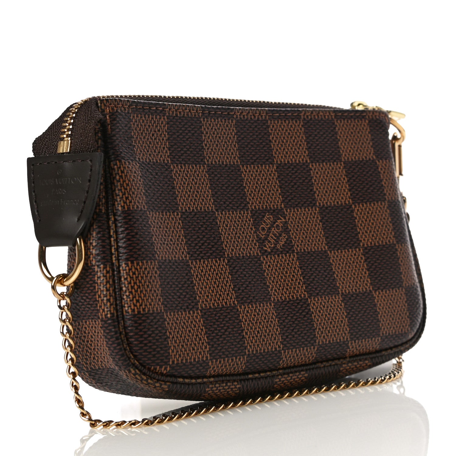 Louis Vuitton Damier Ebene Mini Pochette Accessories 3 of 11