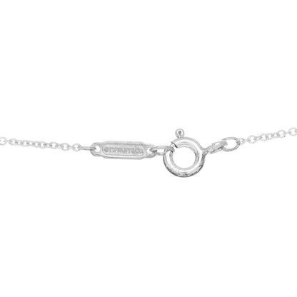 Tiffany Sterling Silver Twist Knot Pendant Necklace 4 of 4