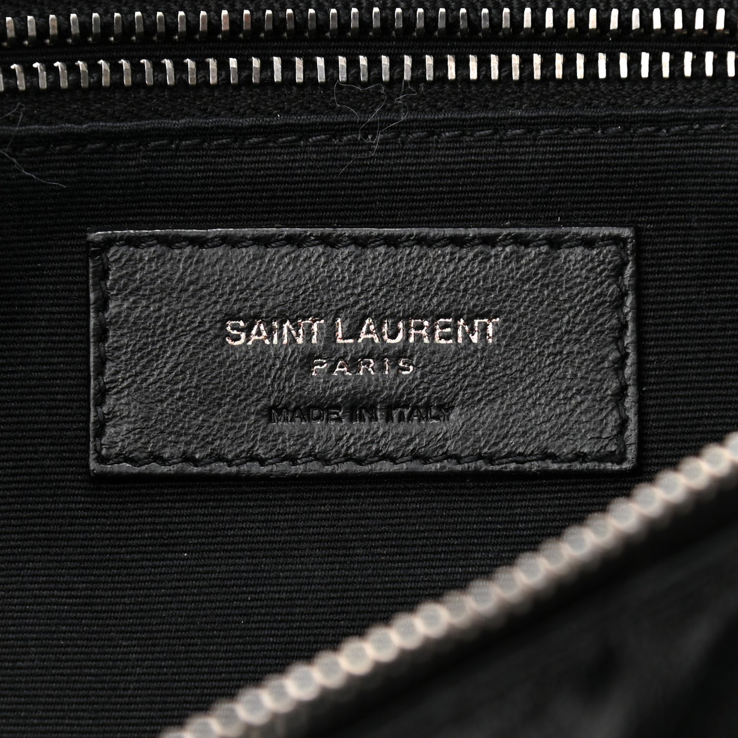 Crinkled Calfskin Matelasse Monogram Niki Body Bag Black