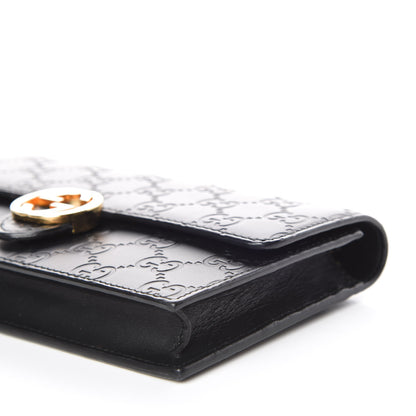 Gucci Guccissima Icon Chain Wallet Black 9 of 9