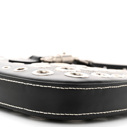 Gucci Patent Ha Ha Ha Jackie 1961 Eyelet Hobo Black 9 of 9