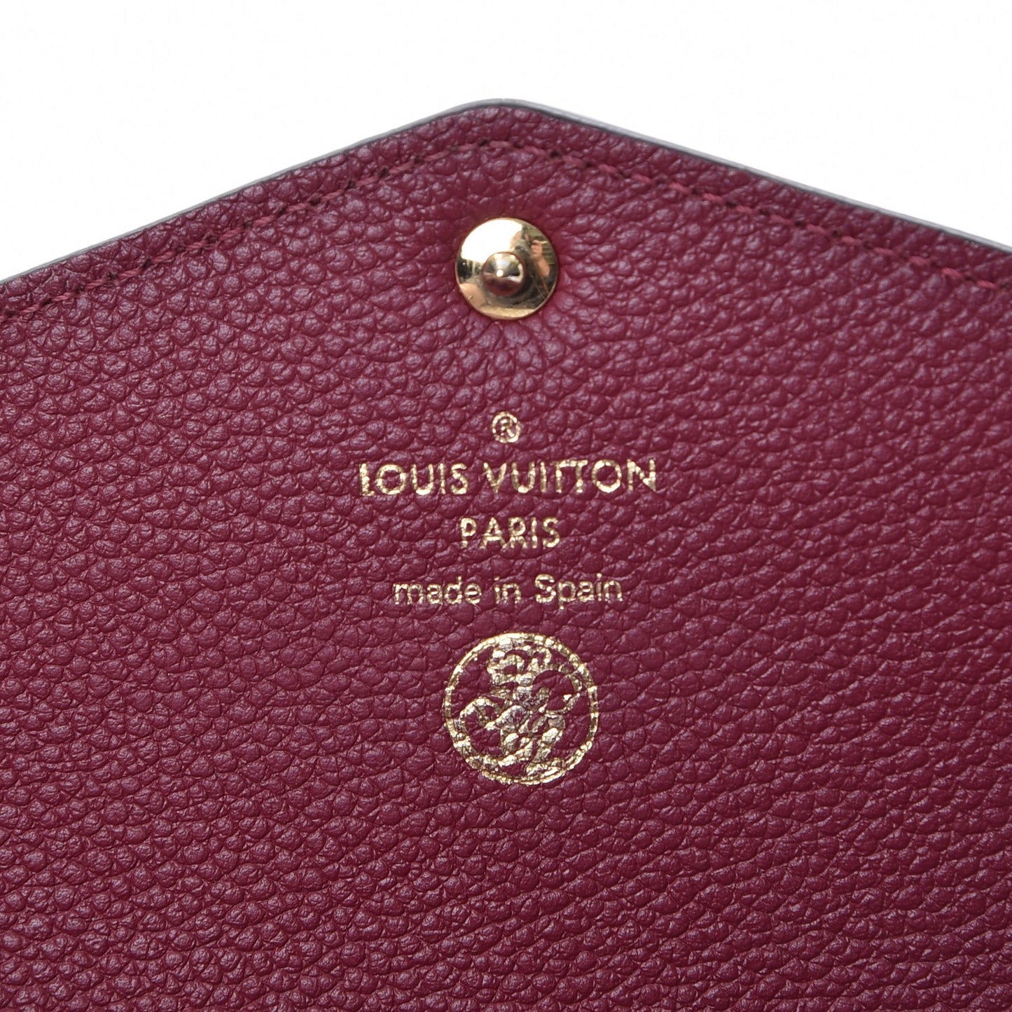 Empreinte Sarah Wallet Raisin