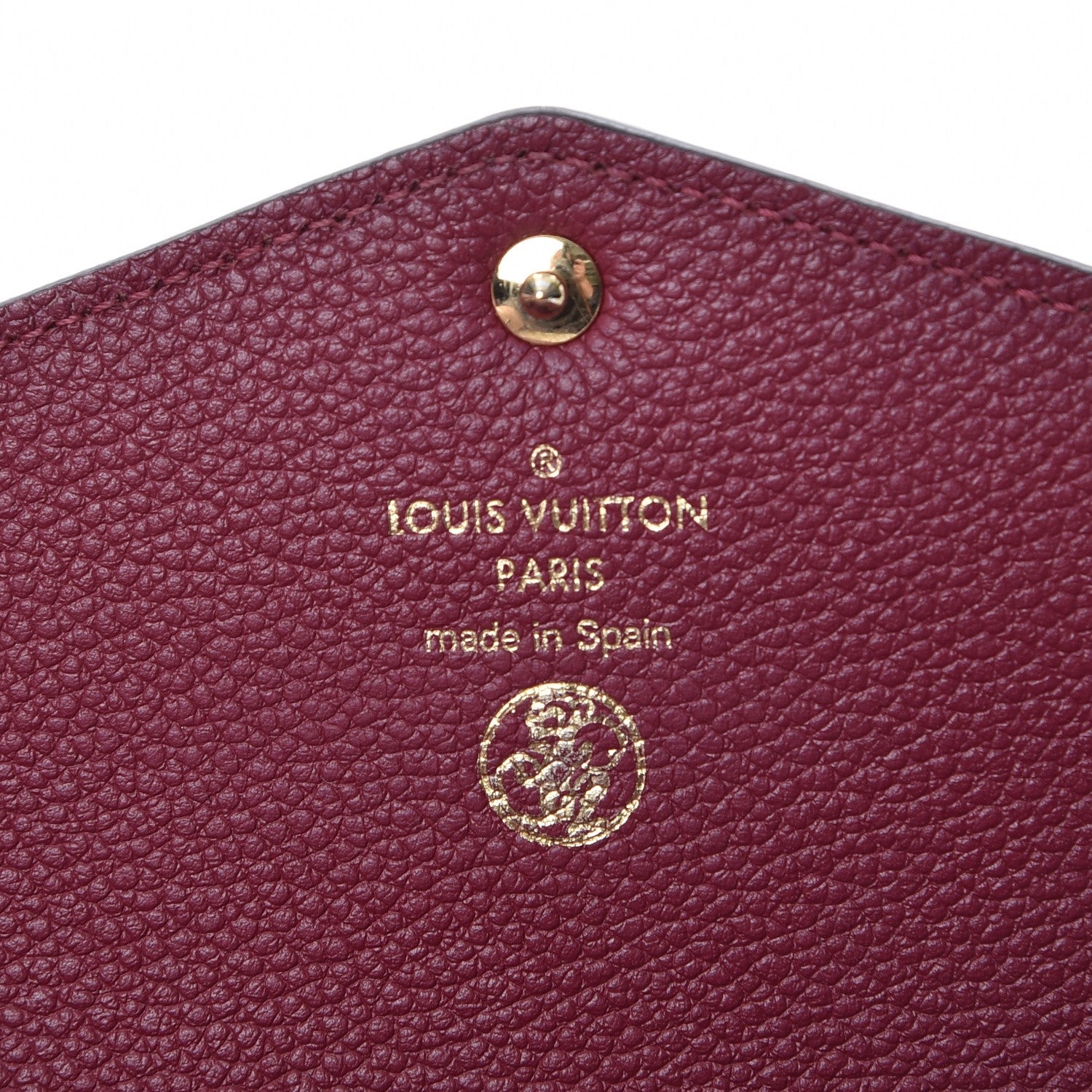 Louis Vuitton Empreinte Sarah Wallet Raisin 6 of 7