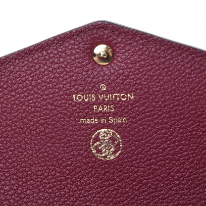 Louis Vuitton Empreinte Sarah Wallet Raisin 6 of 7
