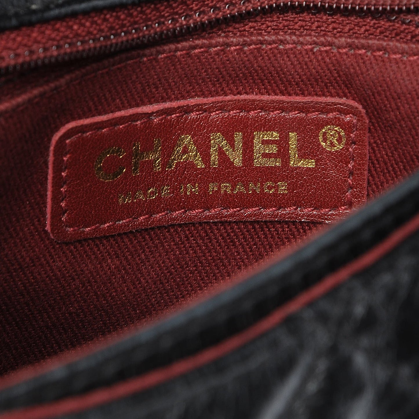 Aged Calfskin Small Bubble CC Flap Black