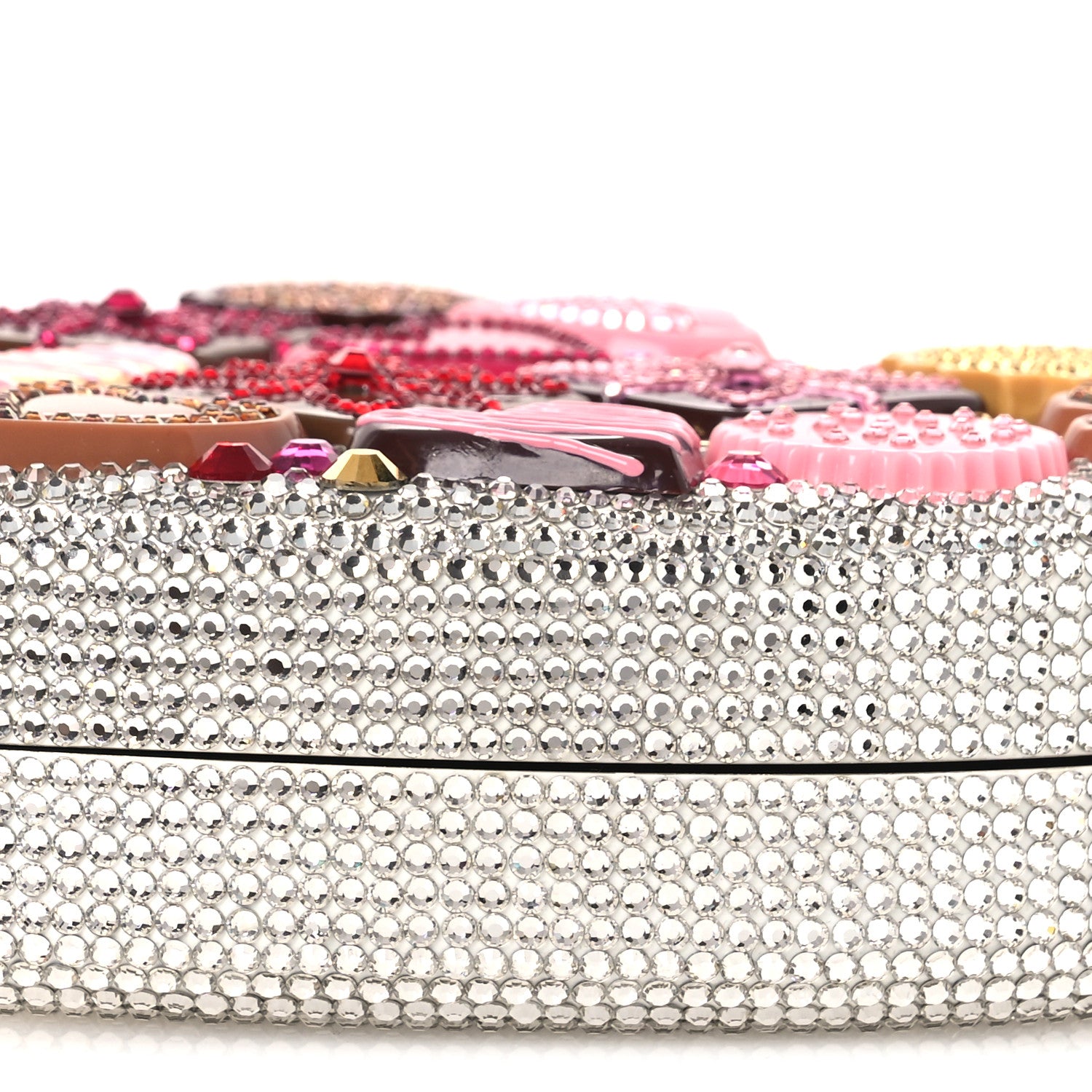 Judith Leiber Crystal Heart Chocolate Box Clutch 11 of 12
