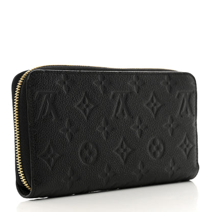 Louis Vuitton Empreinte Zippy Wallet Black 3 of 7