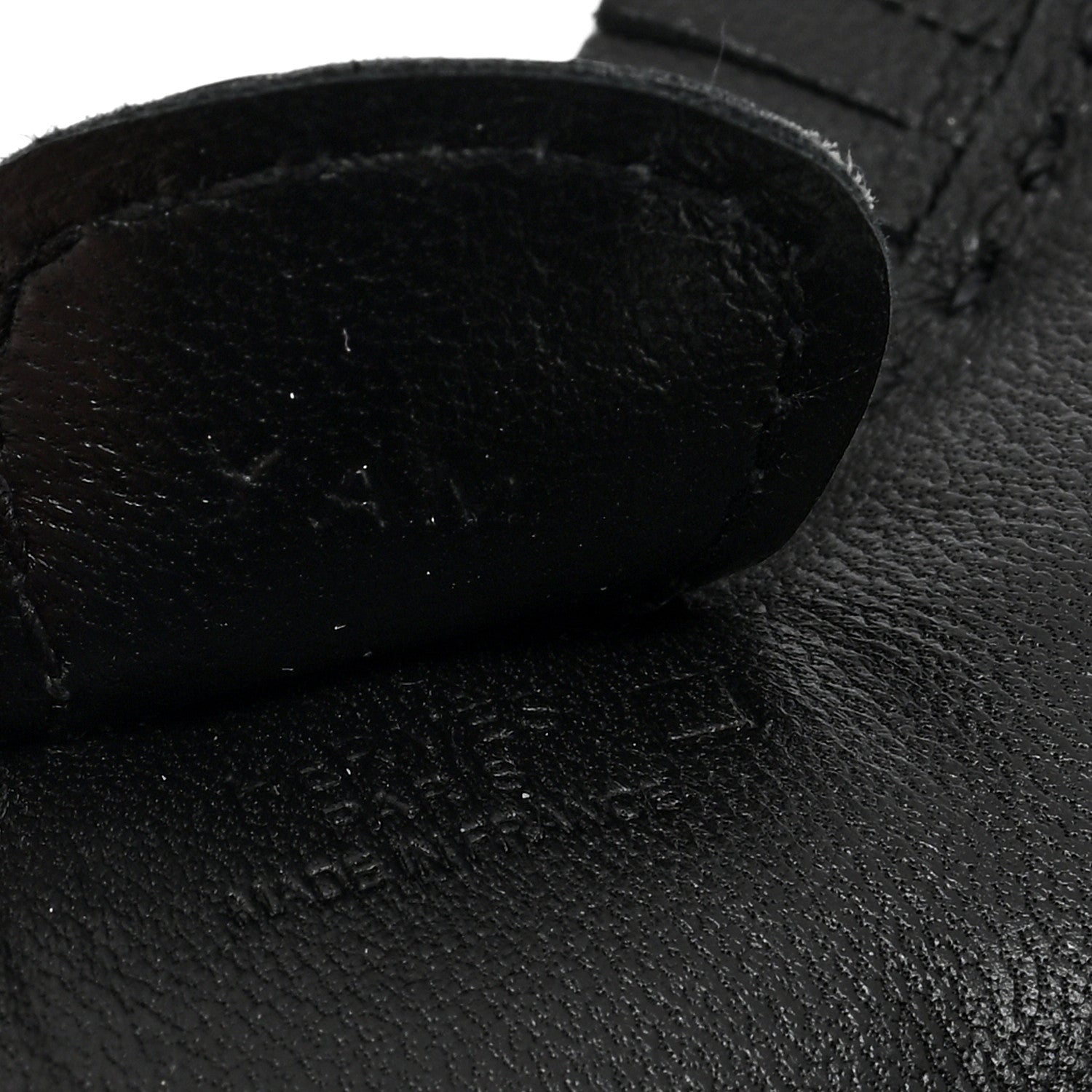 Hermes Milo Lambskin Matte Alligator Touch Grigri Rodeo Horse Bag Charm PM So Black 3 of 4