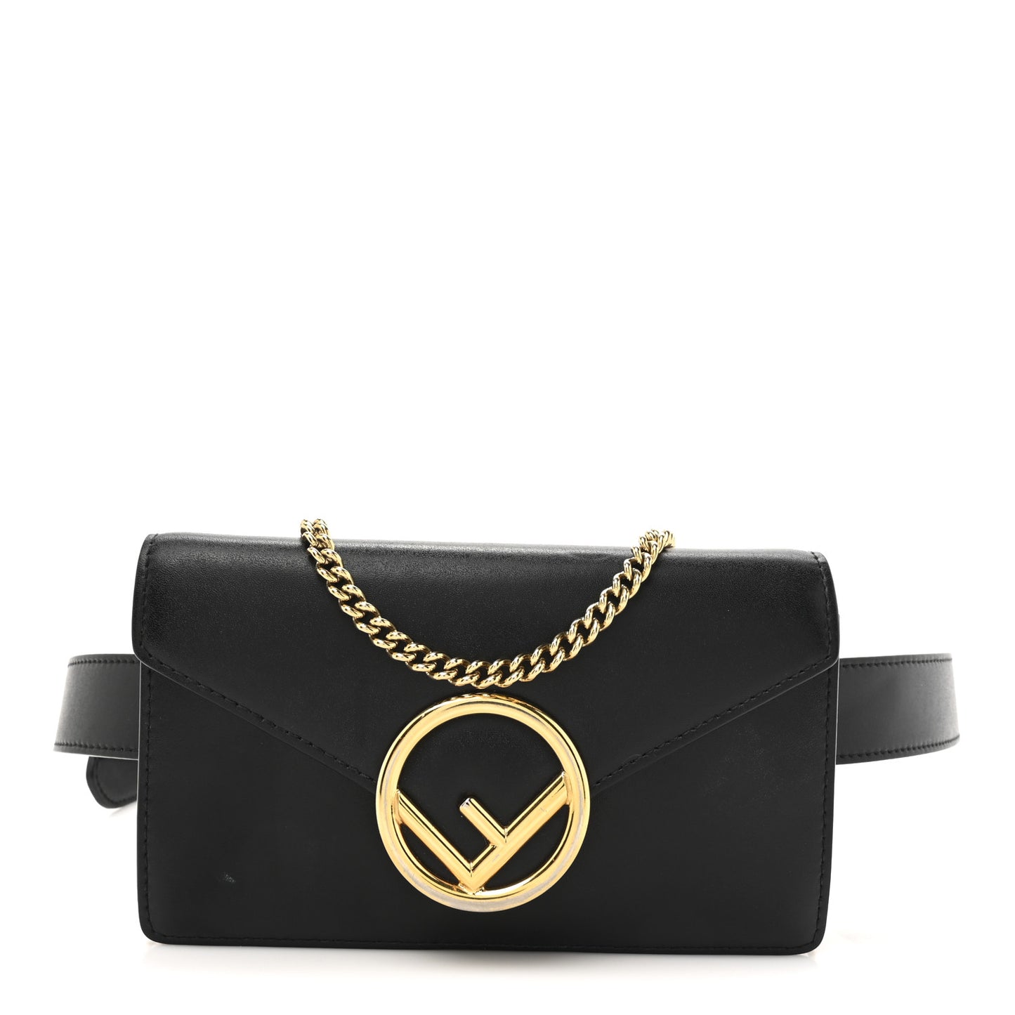 Vitello Cruise F is Fendi Belt Bag Black