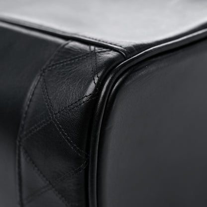 Chanel Lambskin Vanity Cosmetic Case Black 10 of 15