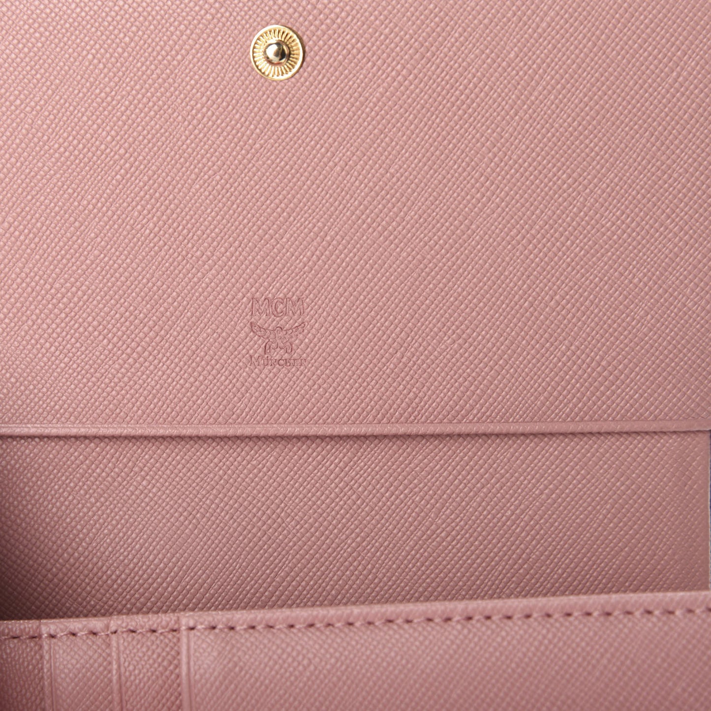 Visetos Rabbit Tri-Fold Wallet Beige