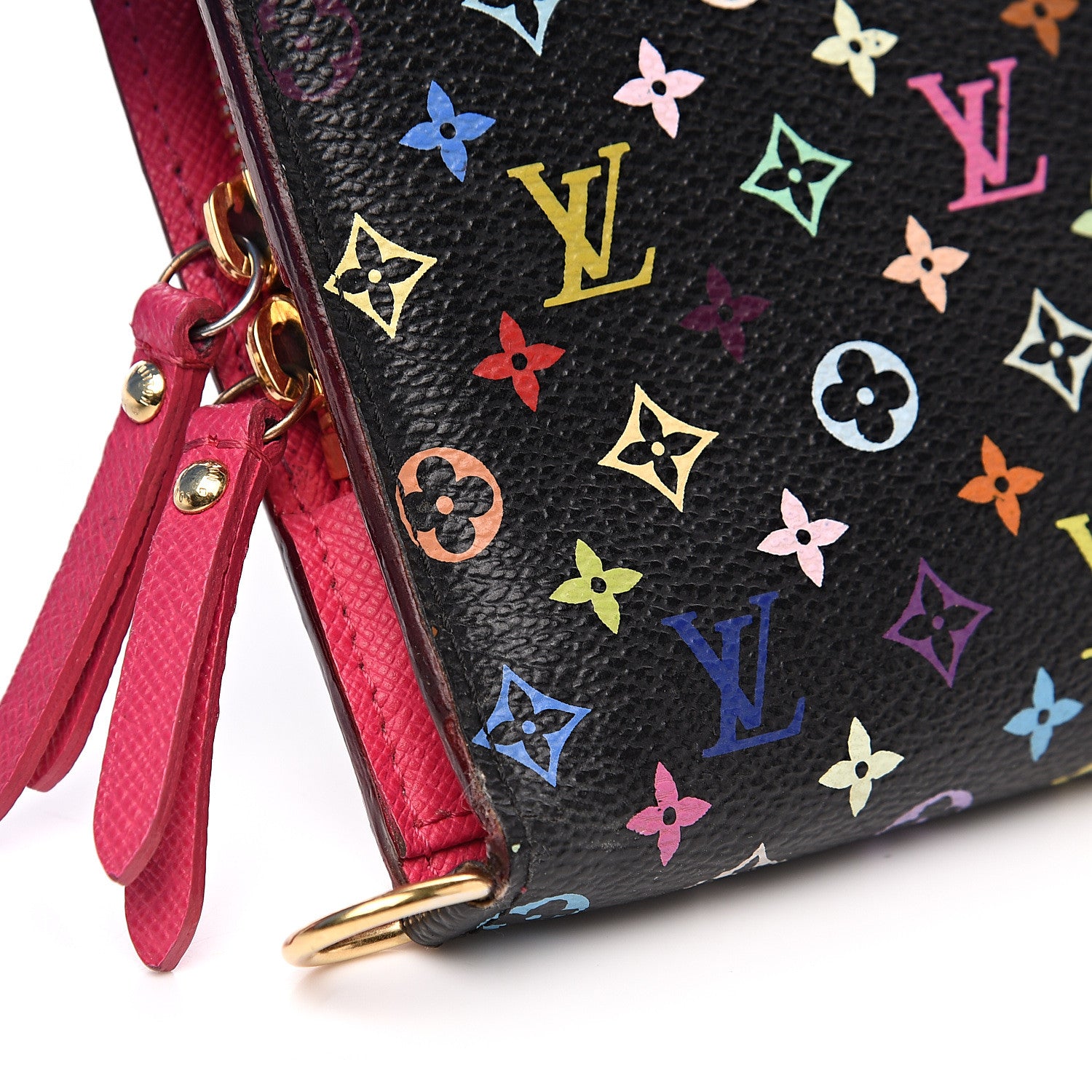 Louis Vuitton Monogram Multicolor Insolite Wallet Black Grenade 8 of 9